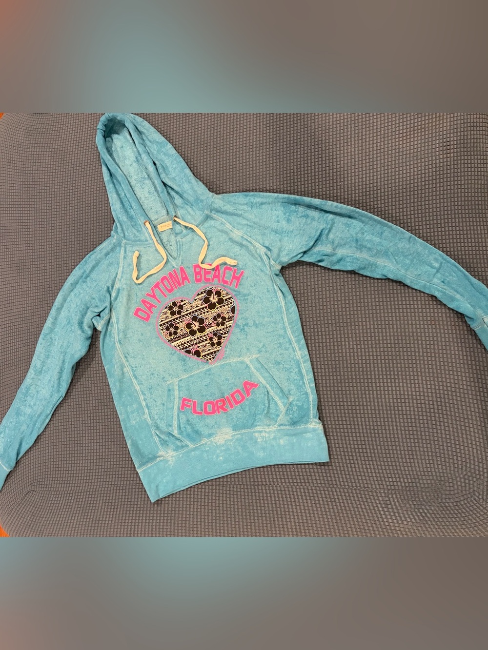 Acid-Style Ocean Drive Daytona Beach Hoodie - Medium